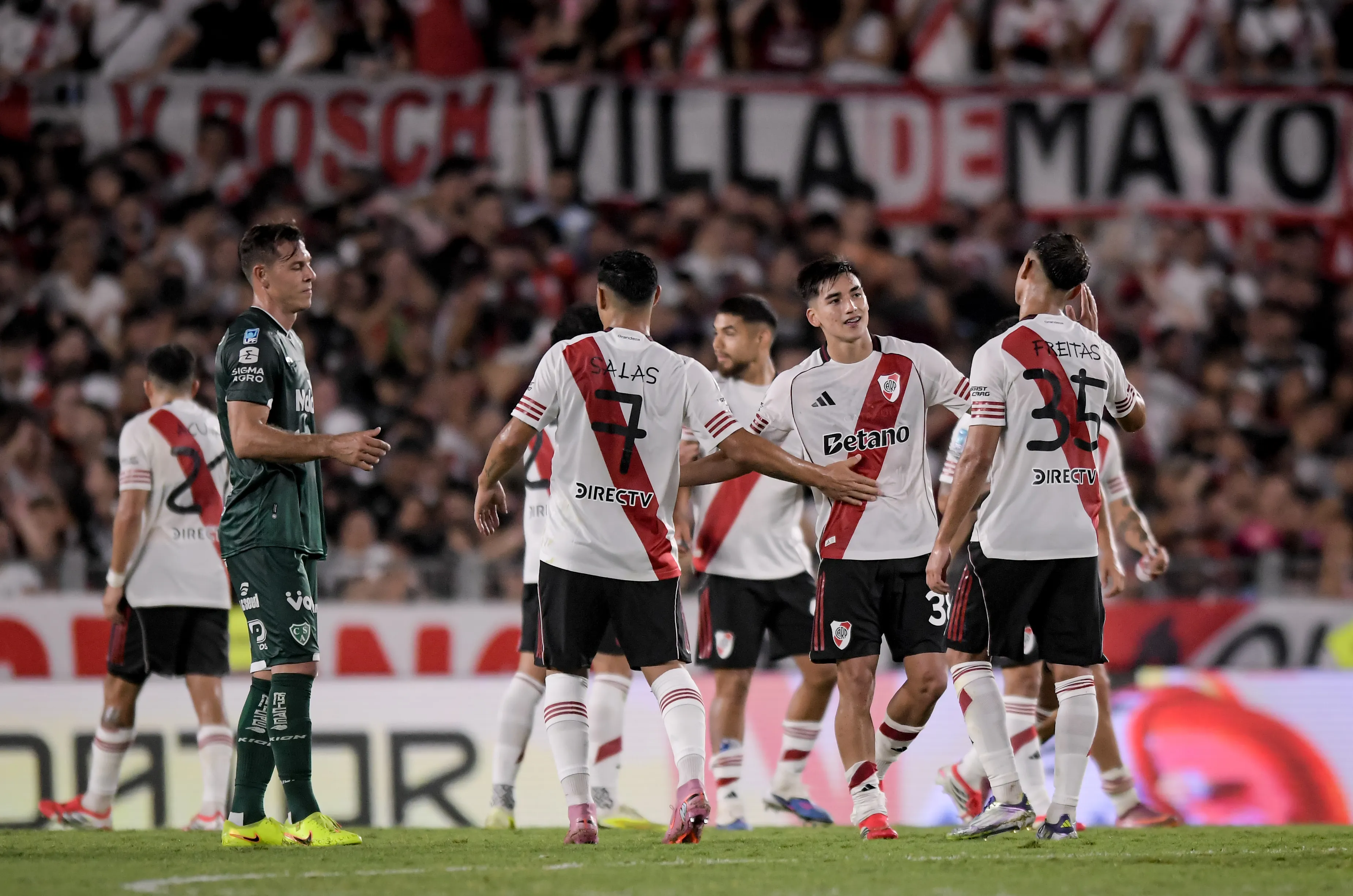 River tendrá descanso este lunes y volverá a los entrenamientos el martes por la mañana. (Getty Images)