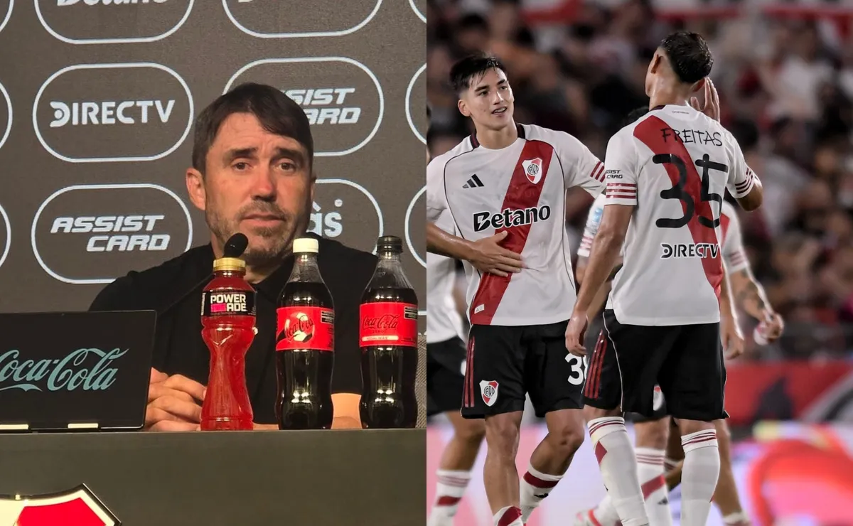 Qué dijo Coudet sobre los juveniles de River.