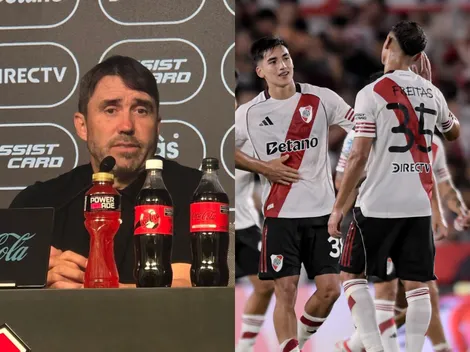La frase de Coudet sobre los juveniles de River que generó un inmenso orgullo en los hinchas