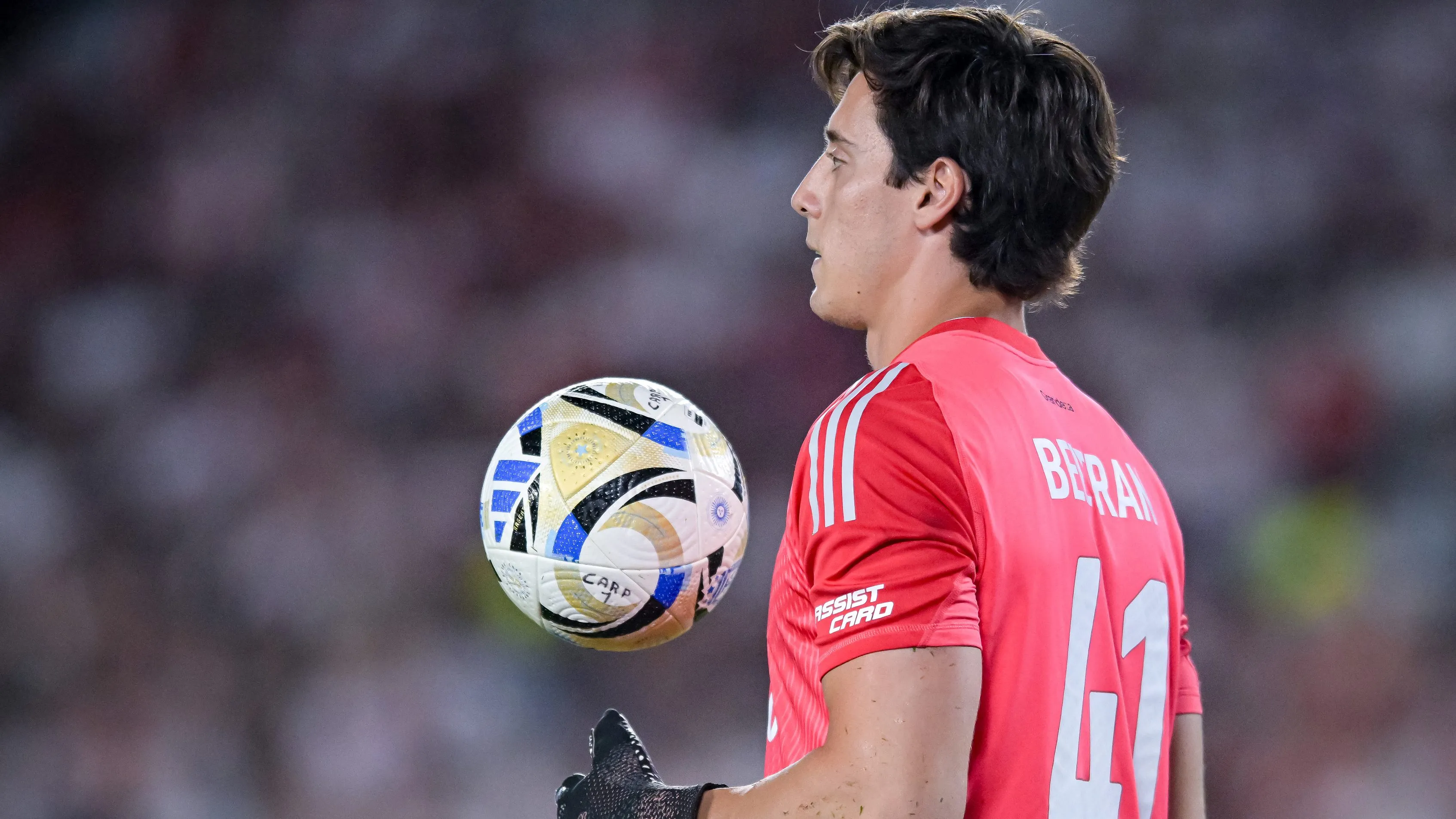 Beltrán está pasando por un gran presente en el arco de River.