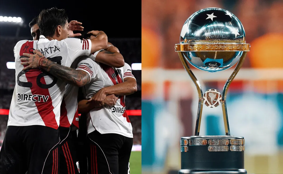 Todo confirmado: los rivales de River en la Sudamericana 2026.