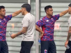 Reencuentro de ex River: la charla entre dos campeones en Madrid que pasó desapercibida