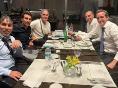 El ex River que acompañó a la delegación en el sorteo de la Sudamericana y cenó con los dirigentes