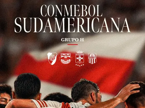 El dato particular que dejó el sorteo de la Sudamericana para River