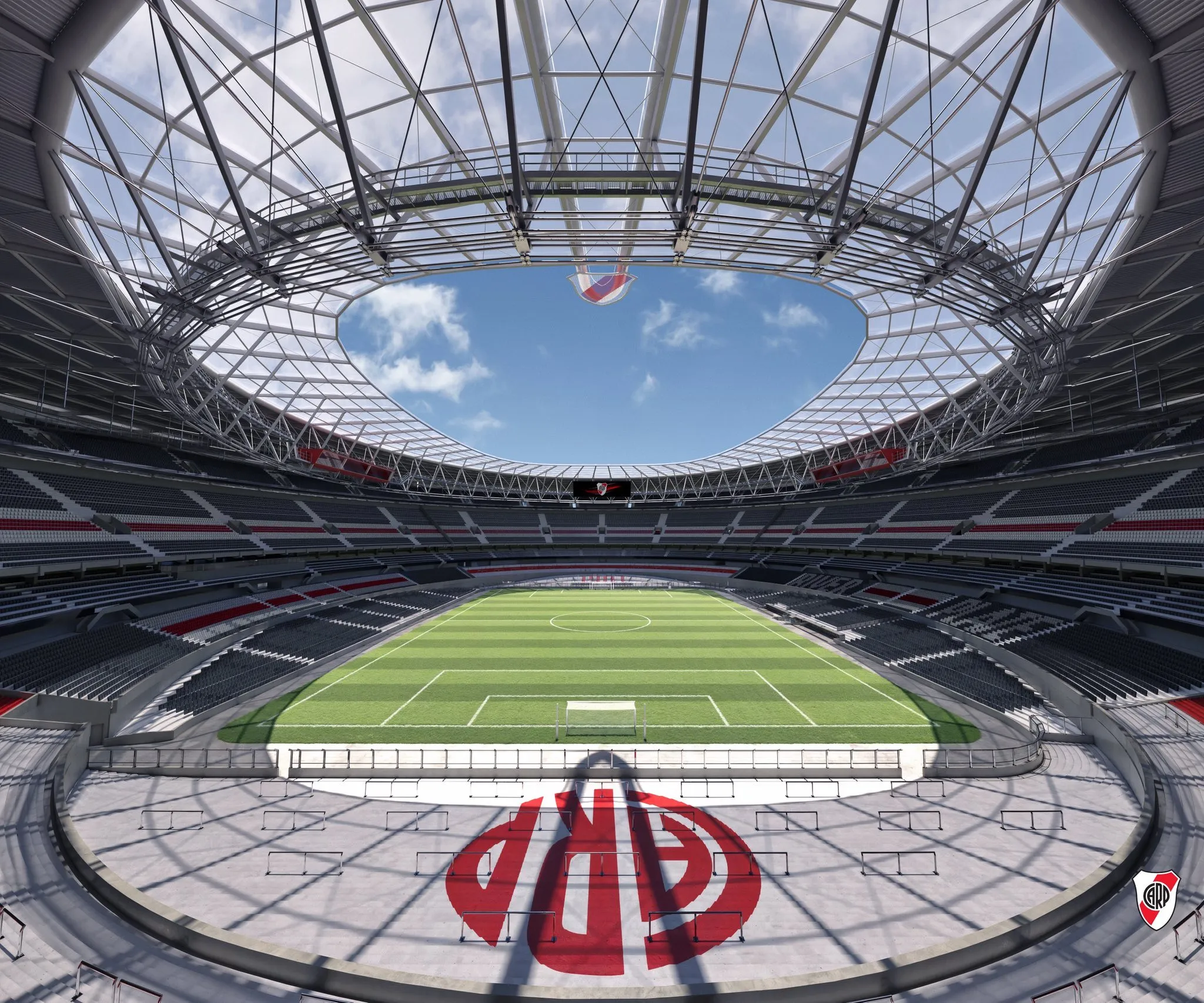 River recibirá un crédito sin precedentes para la ampliación y techado del Estadio Monumental. (River Plate oficial)