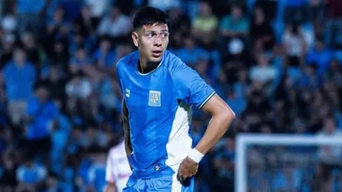 Tobías Leiva, a préstamo de River en Estudiantes RC.