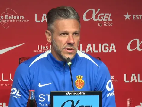 Video | Picante cruce de Martín Demichelis con un periodista tras la derrota de Mallorca