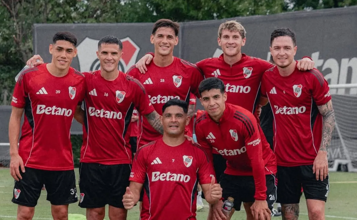 Los golazos en la práctica de River.