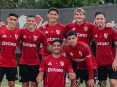 Los golazos de Colidio, Salas y Lencina en el entrenamiento de River y la reacción de los hinchas