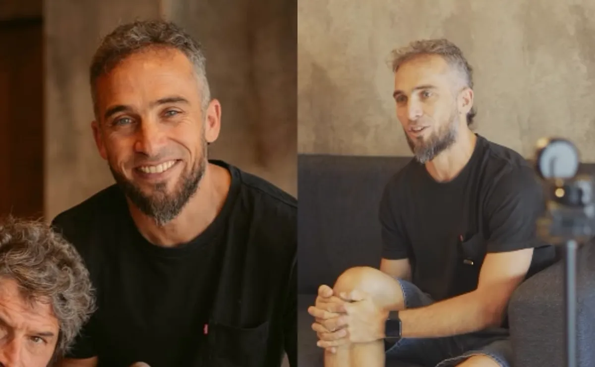 Belluschi se dedica a hacer entrevistas y tiene un bar.