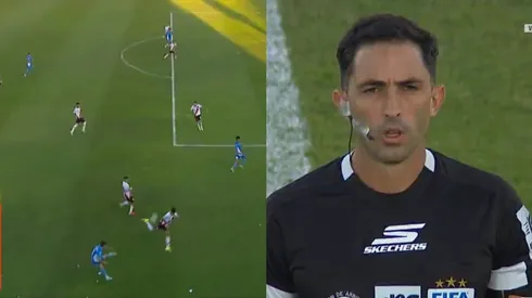 Arasa vio el VAR y anuló el gol del local.