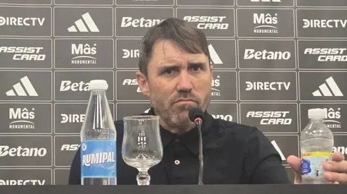 Qué dijo Coudet en conferencia de prensa.