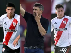 ¿Qué les dijo? Coudet les llamó la atención a Galván y Subiabre pese a la victoria