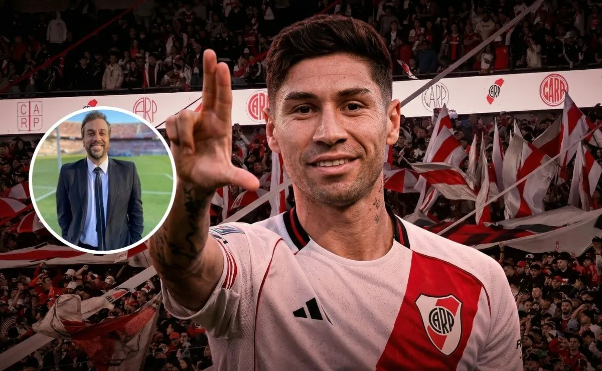 Gonzalo Montiel alcanzó a Driussi y es uno de los máximos goleadores de River en el 2026.