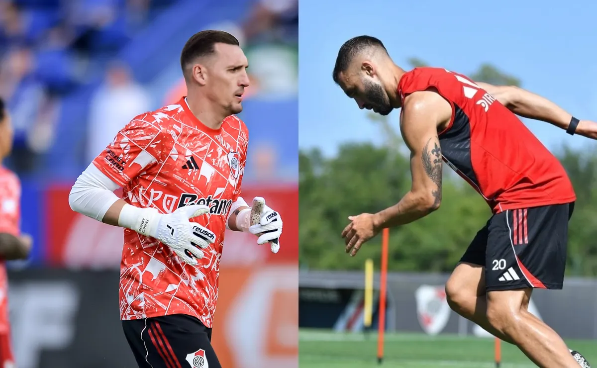 Cómo vienen las recuperaciones de Armani y Pezzella.