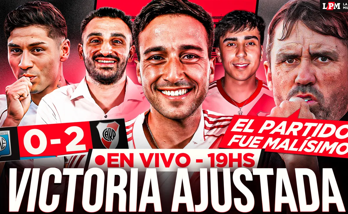 Lo que dejó River vs. Estudiantes RC, la lesión de Montiel y el fixture que se viene: stream EN VIVO