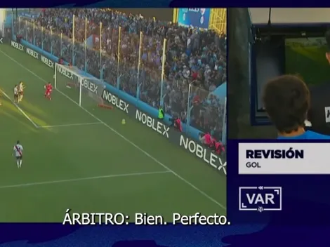 Los audios del VAR: por qué se anuló el gol de Estudiantes RC contra River