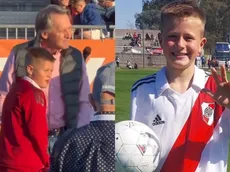 Es nieto de Schuster, juega en las inferiores y pudo conocer a su abuelo tras 12 años