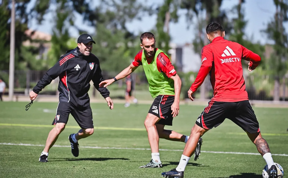 Coudet, a pleno en la mini pretemporada de River.