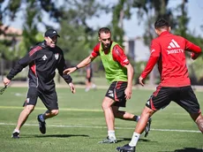 River sigue de pretemporada: qué aspecto del plantel está trabajando Coudet y cómo está Montiel