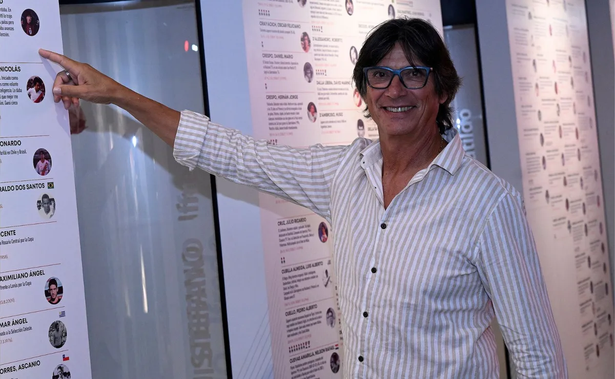 El ex River habló de los históricos del club en su puesto.