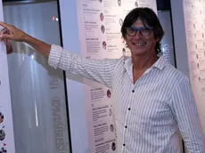 La bandera que Comizzo armó con los 5 mejores arqueros de la historia de River