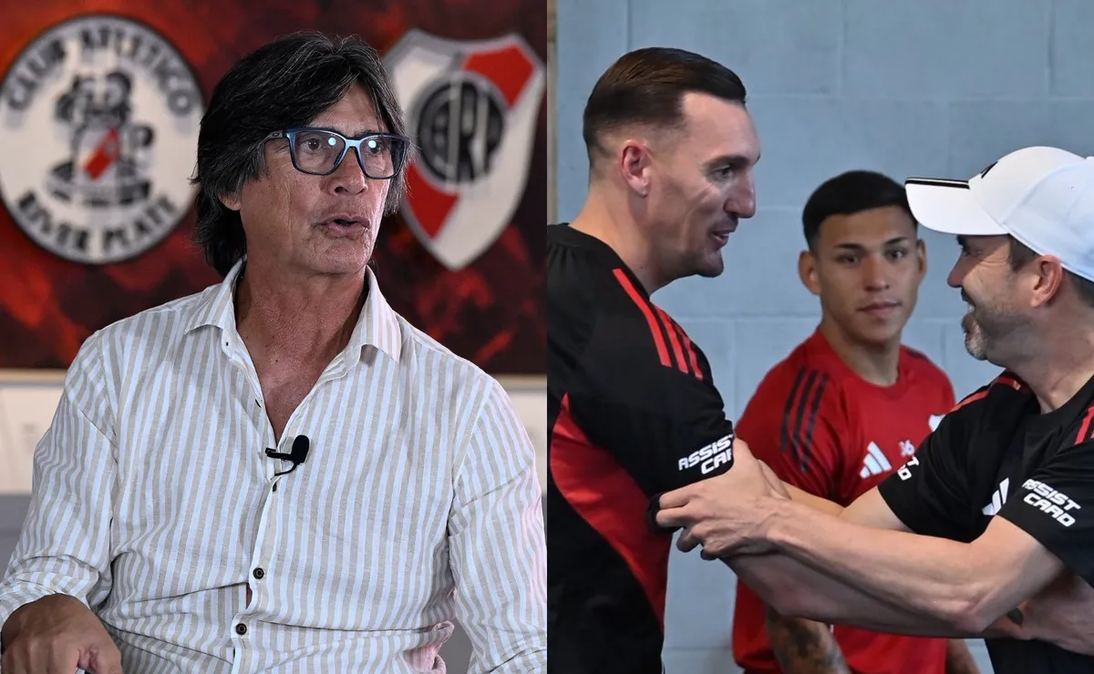El Flaco habló sobre Armani y el puesto de DT de River.