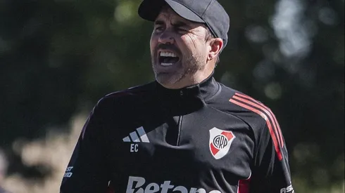 Coudet da indicaciones en la mini pretemporada de River.