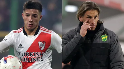 Enzo Fernández disputó 53 partidos en River y ganó dos títulos.