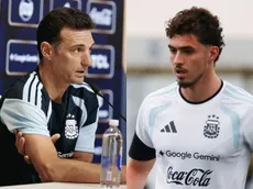 Al borde del llanto: Scaloni se quebró al hablar de la lesión de Panichelli