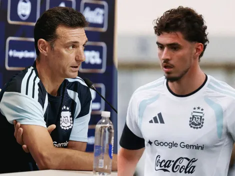 Al borde del llanto: Scaloni se quebró al hablar de la lesión de Panichelli