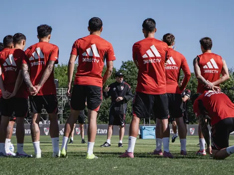 River vuelve a las prácticas y Coudet define la formación vs. Belgrano