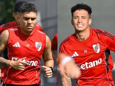 Compromiso: Juanfer y Castaño volvieron a las prácticas tras la fecha FIFA