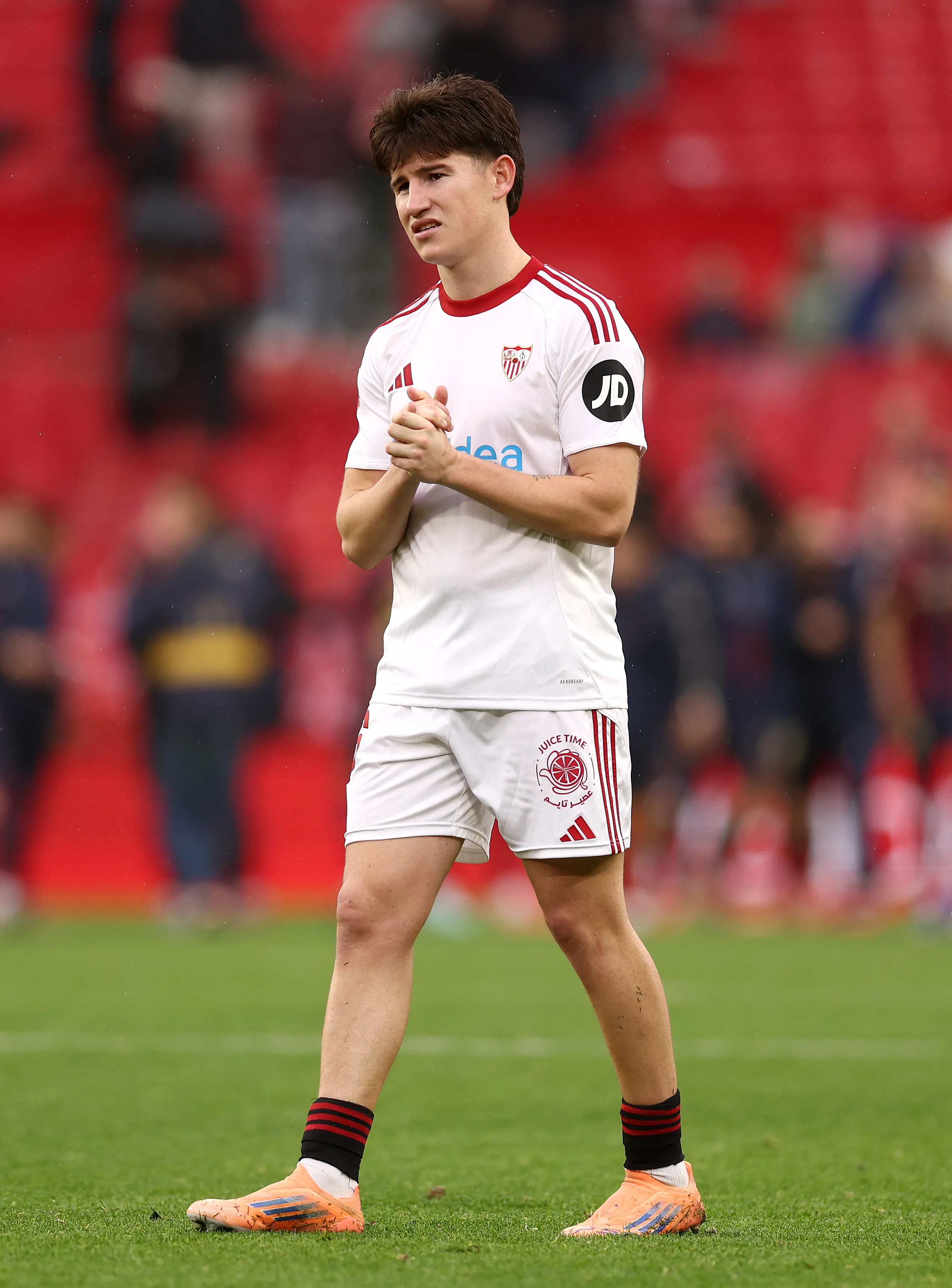 Oso Martínez es hijo de argentinos y fanático de River. (Getty Images)