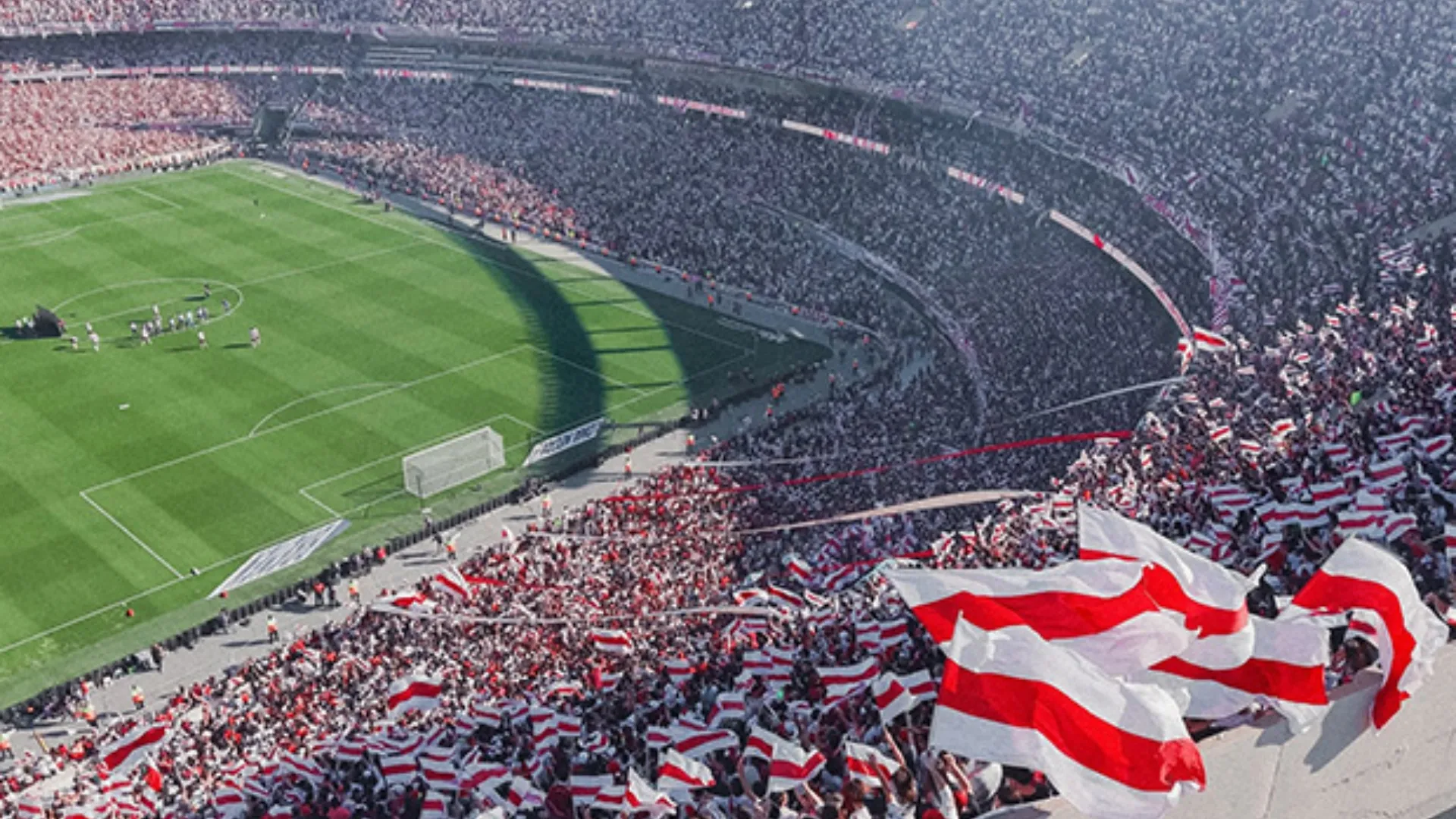 River prepara un gran recibimiento para el Superclásico. Más de 80 mil personas coparán el Monumental.
