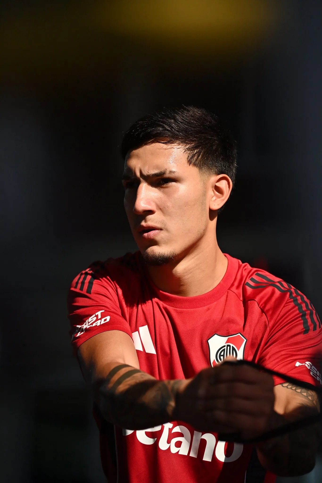 Tobías Ramírez llegó a River esta semana y ya fue incluido en la lista de buena fe de la Sudamericana. (River Plate oficial)