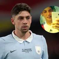 Federico Valverde habló sobre la posibilidad de jugar en River en el futuro y por qué tiene fotos con la camiseta cuando era chico