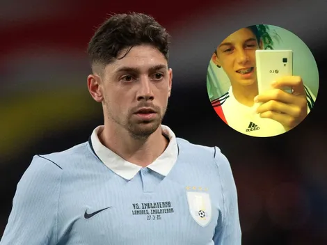 Valverde habló sobre jugar en River, cómo se hizo hincha y las fotos con la camiseta puesta