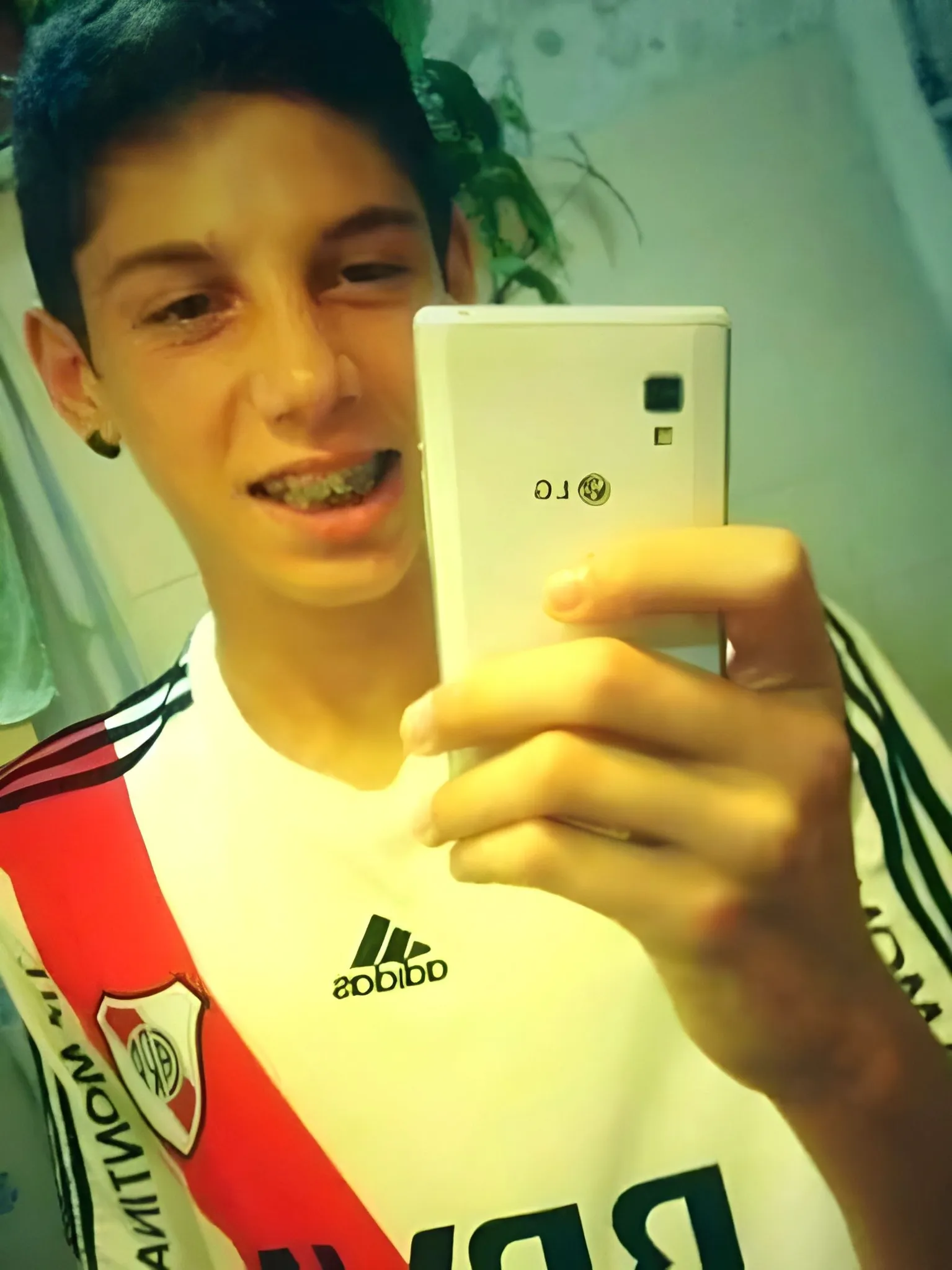 La foto en cuestión de la que tanto se habla de Valverde y de su vínculo con River desde chico.