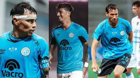 Lucas Zelarayán, Emiliano Rigoni y Franco Vázquez.