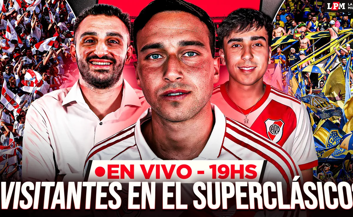 ¿El River vs. Boca se juega con las dos hinchadas?: stream EN VIVO La Banda de LPM