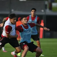 Fabricio Bustos: de estar cerca de irse de River a ser titular tras cuatro meses sin jugar