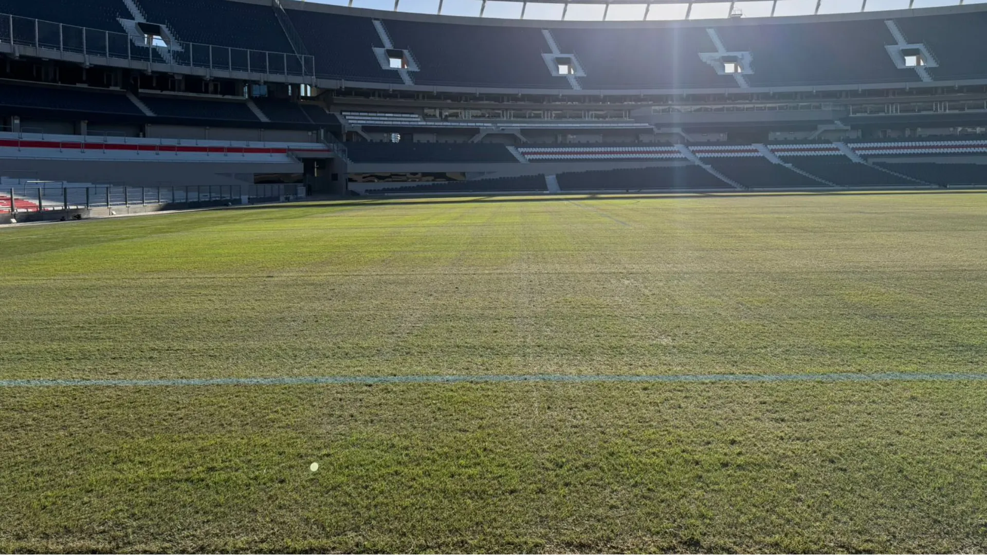 Así está el Monumental a horas del River vs. Belgrano