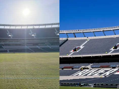 A horas del partido entre River y Belgrano, así está el césped del Monumental