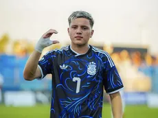 Tobías Goytía, la joya de River que la rompió en el Sudamericano Sub 17 con Argentina