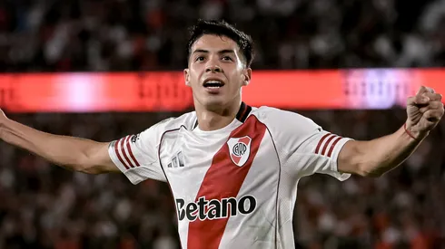 El volante convirtió sus primeros goles en River.
