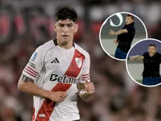 Secuencia imperdible: Coudet enloqueció al ver que Rivero no entendía la indicación para hacerse amonestar