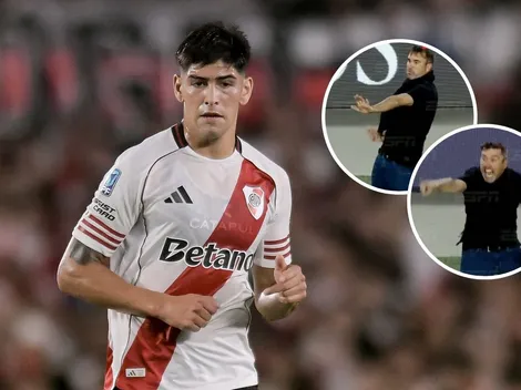 Secuencia imperdible: Coudet enloqueció al ver que Rivero no le entendía la indicación para hacerse amonestar