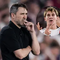 Profunda reflexión de Coudet sobre el caso Colidio: lo que espera de él, en qué posición lo va a usar y “a todos han puteado en River”