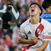 Desahogo: así festejó Coudet el primer gol de Tomás Galván en River ante Belgrano